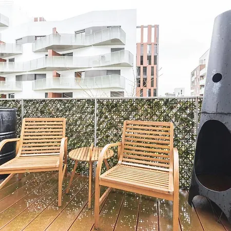 Appartement 67m2 Spacious And Modern With Balcony Gennevilliers